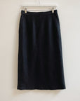 Soot Textured Midi Skirt