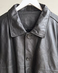 Coal Leather Jacket
