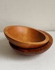 Small Teak Serving Bowls