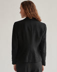 Black Wool Pleated Trouser - Hey Jude