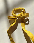 Billy Bamboo | Cotton Poplin Bow Scrunchie - Hey Jude