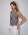 Deiji Studios | Overlie Top in Currant - Hey Jude