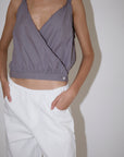 Deiji Studios | Overlie Top in Currant - Hey Jude