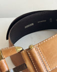 Wheat Rodier Leather Belt - Hey Jude