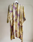 Floral Watercolour Silk Duster