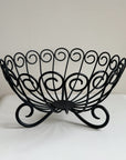 Onyx Spiral Fruit Bowl