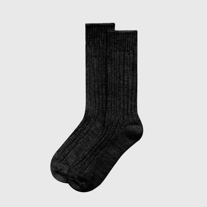 Deiji Studios | Woven Sock in Black