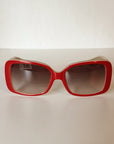 Missoni Red + Cream Oversized Sunglasses - Hey Jude