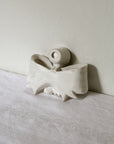 Porcelain Cherub Candle Holder