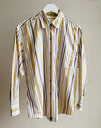 Striped Button-Up Shirt
