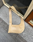 Mas1 | Bruna Leather Crossbody in Crema