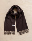 TBCo | Lambswool Oversized Scarf in Chocolate