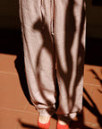 LA RELAXED | Linen Drawstring Pant in Dusty Rose - Hey Jude