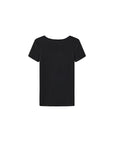 CUBIC - CUBIC Modal Long Slim Fit Crew Neck T-Shirt: Black / S - Hey Jude