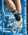 KLUE | Organic Cotton Tennis Socks in Green