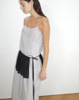 Deiji Studios | Double Layer Dress in Seas Stripe