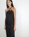 Deiji Studios | Keyhole Midi Dress in Black