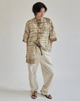 Bark Tie-Dye Linen Button Up - Hey Jude