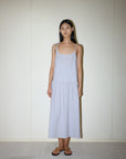 Deiji Studios | Double Layer Dress in Seas Stripe