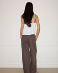 Deiji Studios | Turn Pant in Cocoa