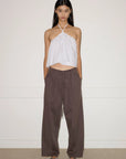 Deiji Studios | Turn Pant in Cocoa
