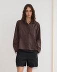 Deiji Studios | Cami Overshirt in Sepia - Hey Jude
