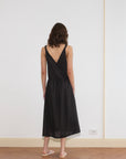 Deiji Studios | Crossed Dress in Black - Hey Jude