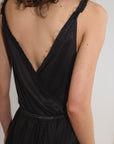 Deiji Studios | Crossed Dress in Black - Hey Jude