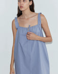 Deiji Studios | Bow Dress in Iris PRESALE
