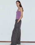 Deiji Studios | Cargo Pant in Carob PRESALE