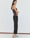 Deiji Studios | Capri Pant in Black PRESALE