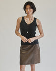 Onyx Open Knit Tank - Hey Jude