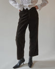 Russet Corduroy Trouser