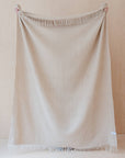 TBCo | Recycled Wool Blanket in Beige Waffle