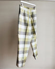 Sage + Gray Windowpane Trousers - Hey Jude