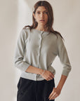 Sky Blue Cashmere Cardigan