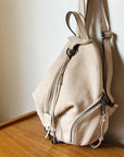 Blush Y2K Leather Convertible Backpack - Hey Jude