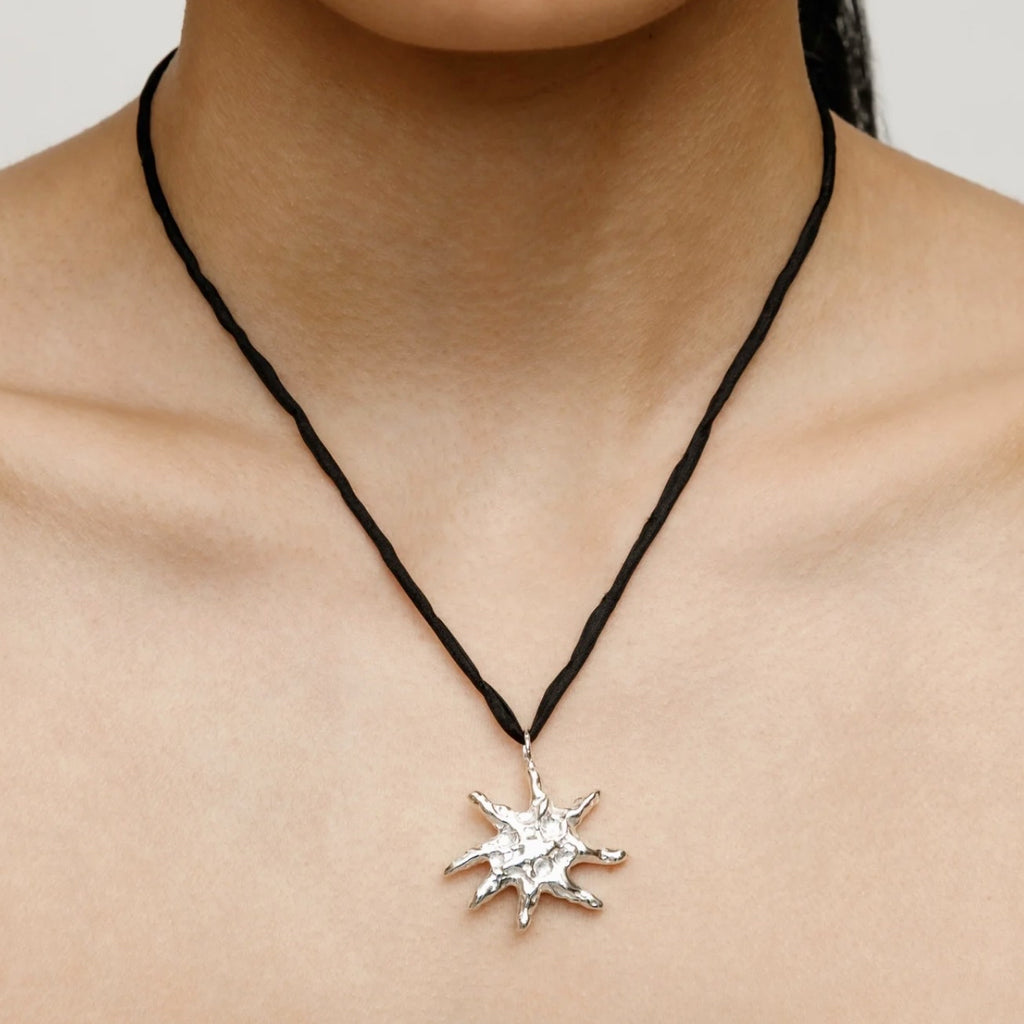 Wolf Circus | Star Cord Necklace in Silver