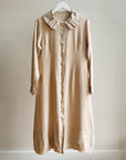 Natural Linen Collar Dress