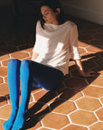 LA RELAXED | Ballet Pointelle Tee in Butter