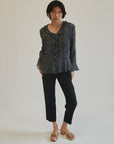Chloe Black Cropped Trousers