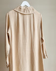 Natural Linen Collar Dress