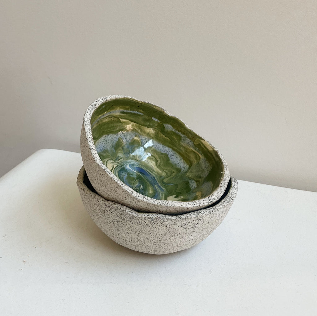 Earthy Organic Ceramic Bowls
