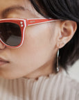 Moschino Red Cat Eye Sunglasses - Hey Jude