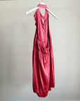 Marciano Silk Halter Dress