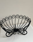 Onyx Spiral Fruit Bowl