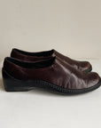 Cole Hahn Wedge Leather Slip Ons | Size 7.5 - Hey Jude