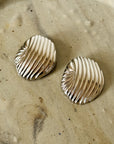 Saint Laurent Shell Statement Studs - Hey Jude