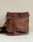 Chaga Zip Front Messenger Bag