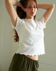 LA RELAXED | Classique Tee in White